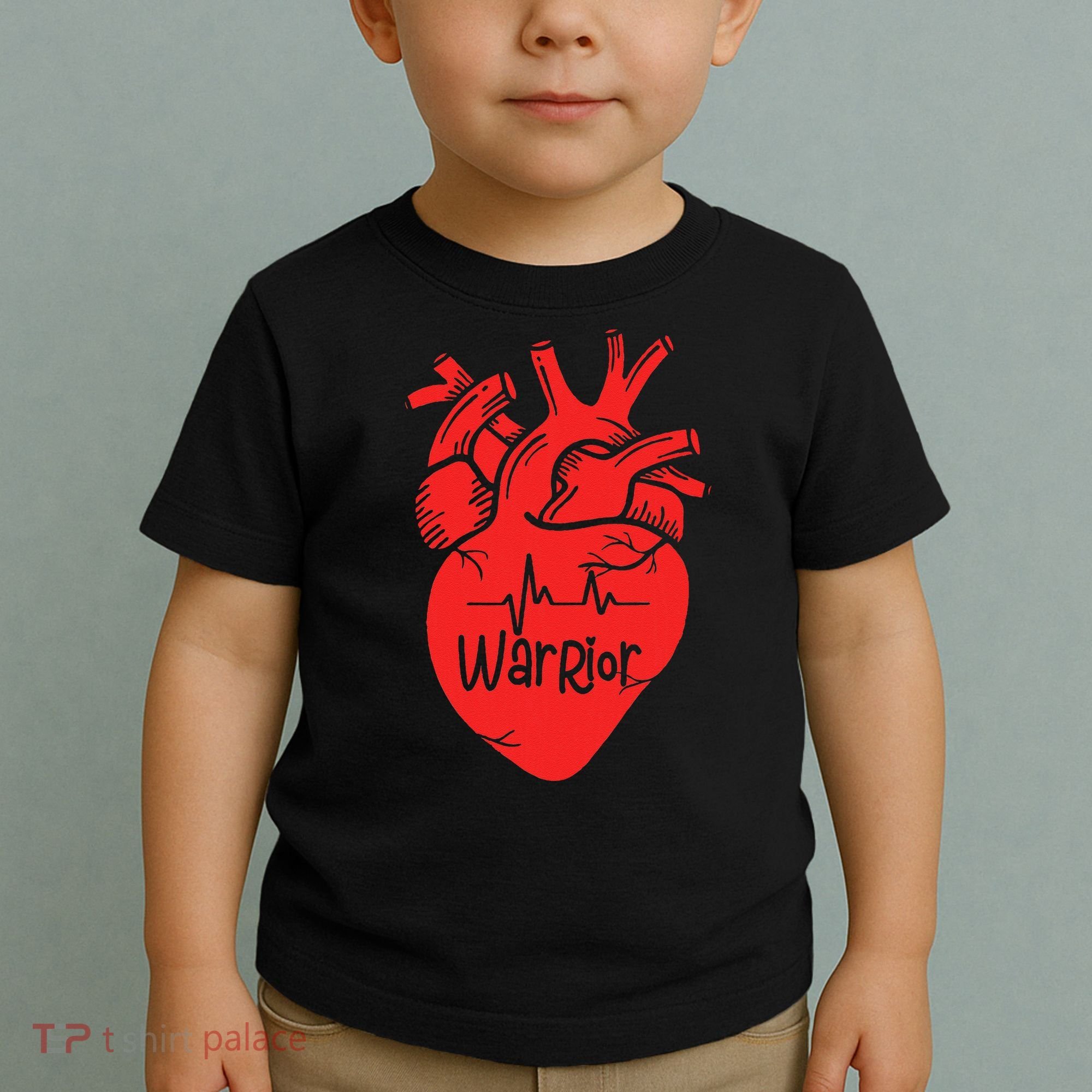 CHD Warrior Congenital Heart Defects 1 In 100 Heart Warrior Toddler T-Shirt