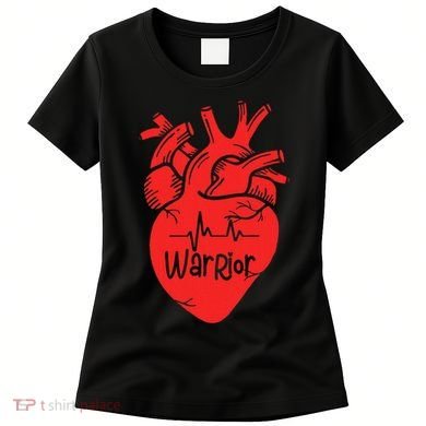 CHD Warrior Congenital Heart Defects 1 In 100 Heart Warrior Women's T-Shirt
