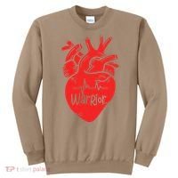 CHD Warrior Congenital Heart Defects 1 In 100 Heart Warrior Sweatshirt thumb 0