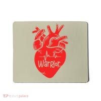 CHD Warrior Congenital Heart Defects 1 In 100 Heart Warrior Mousepad thumb 0