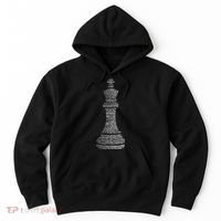Chess Words Chess Club Chess Player Chess Lover Hoodie thumb 0