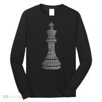Chess Words Chess Club Chess Player Chess Lover Long Sleeve Shirt thumb 0