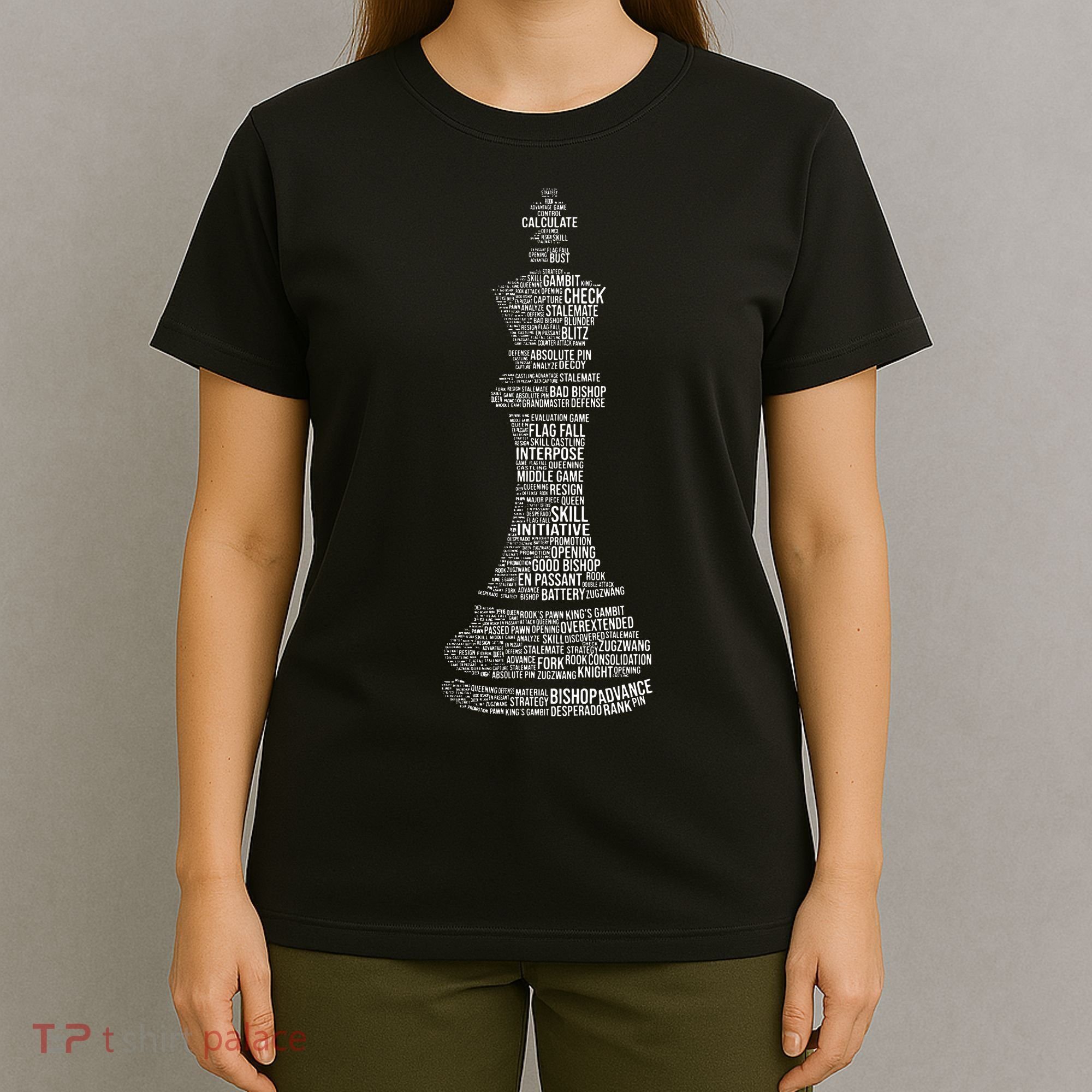 Chess Words Chess Club Chess Player Chess Lover T-Shirt