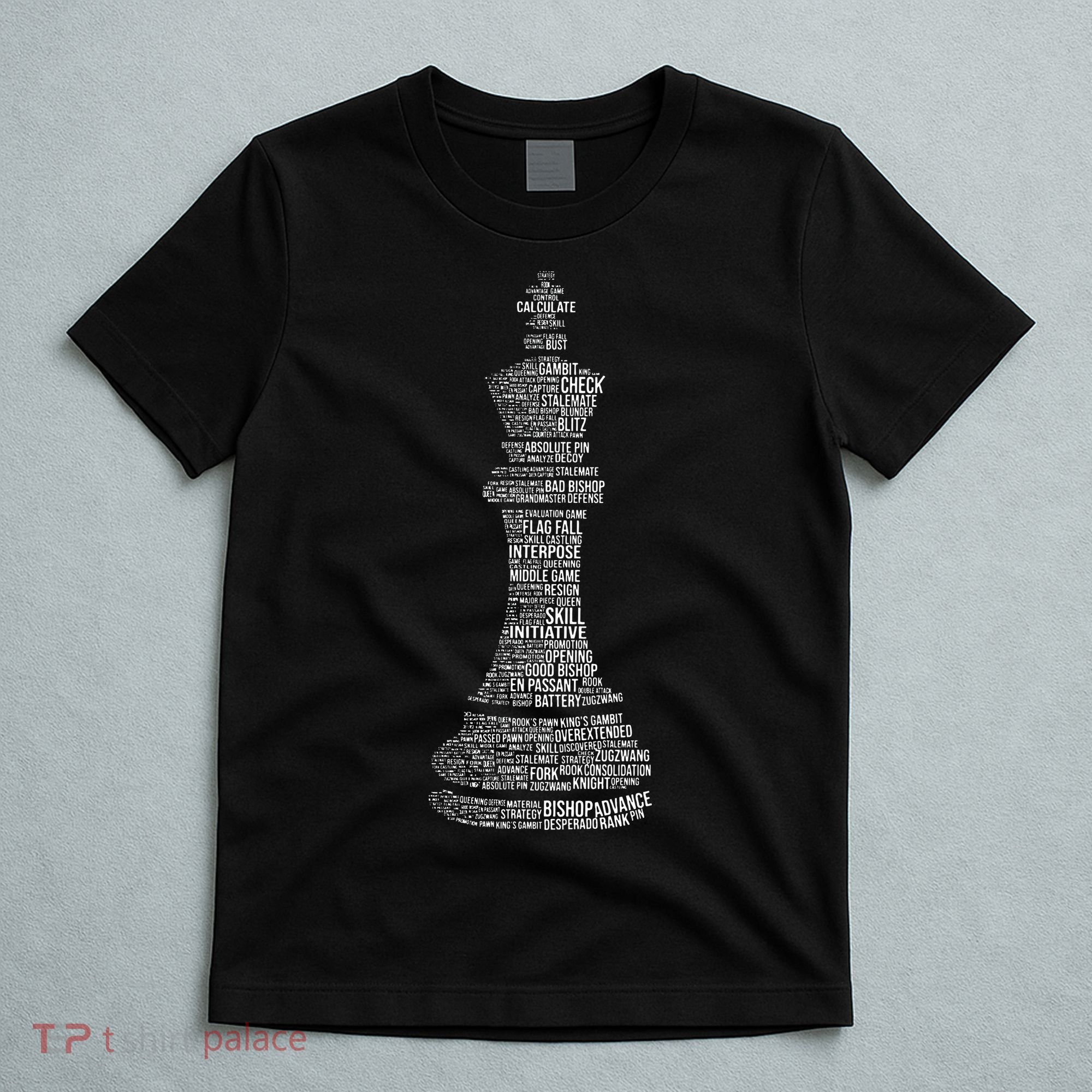Chess Words Chess Club Chess Player Chess Lover T-Shirt