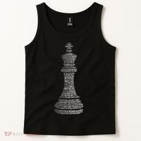 Chess Words Chess Club Chess Player Chess Lover Tank Top thumb 2