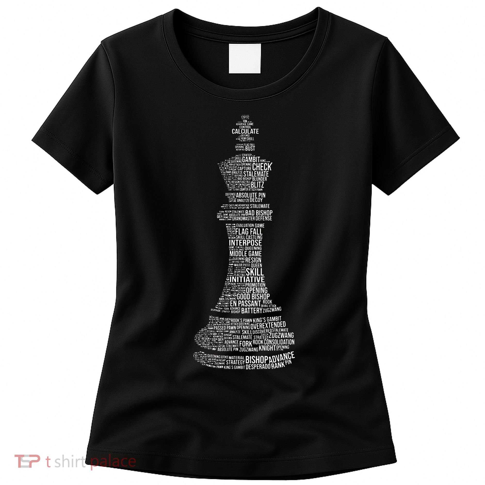 Chess Words Chess Club Chess Player Chess Lover Women's T-Shirt