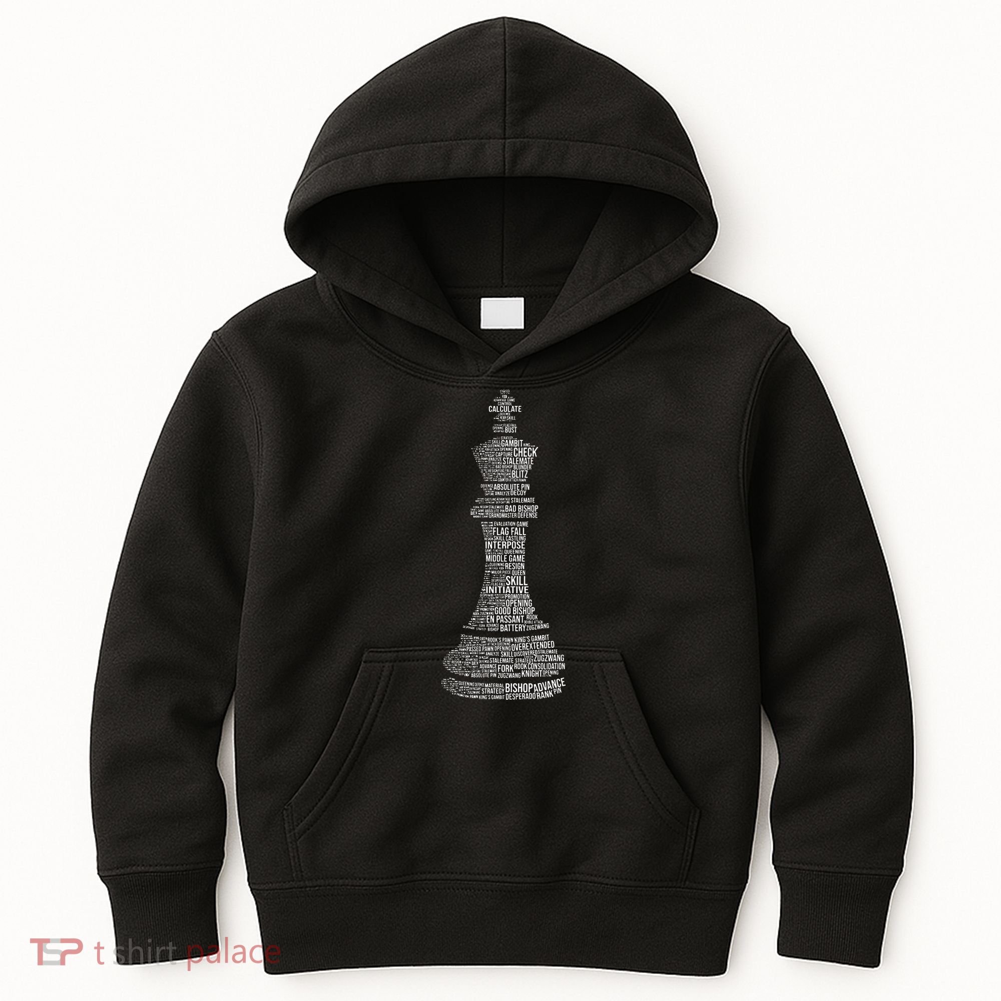 Chess Words Chess Club Chess Player Chess Lover Kids Hoodie