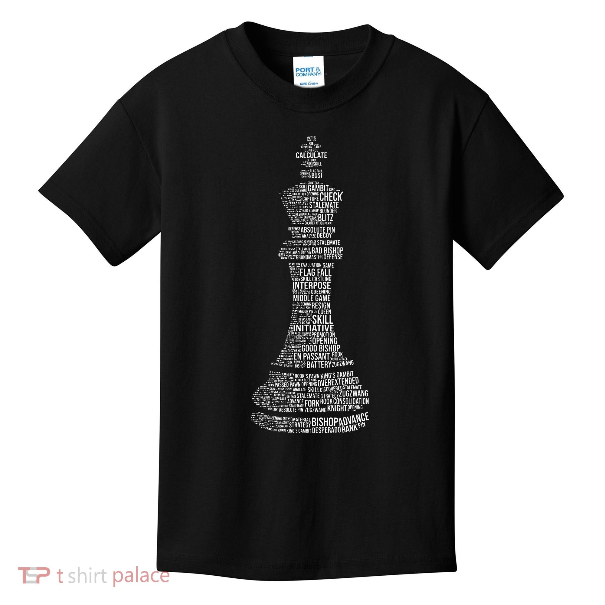 Chess Words Chess Club Chess Player Chess Lover Kids T-Shirt