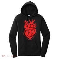 CHD Warrior Congenital Heart Defects Brave With Every A Women's Hoodie thumb 0