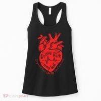 CHD Warrior Congenital Heart Defects Brave With Every A Women's Tank Top thumb 0