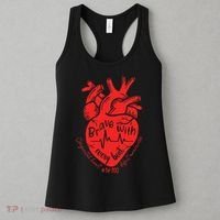 CHD Warrior Congenital Heart Defects Brave With Every A Women's Tank Top thumb 3
