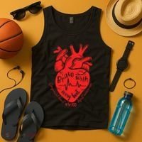 CHD Warrior Congenital Heart Defects Brave With Every A Tank Top thumb 4