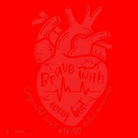 CHD Warrior Congenital Heart Defects Brave With Every A Santa Hat thumb 1