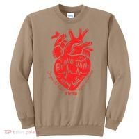 CHD Warrior Congenital Heart Defects Brave With Every A Sweatshirt thumb 0