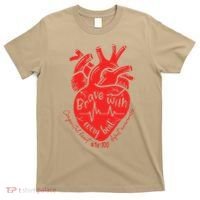 CHD Warrior Congenital Heart Defects Brave With Every A T-Shirt thumb 0
