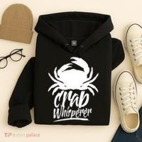 Crab Whisperer Crabs Crabber Crabbing Fishing Hoodie thumb 4