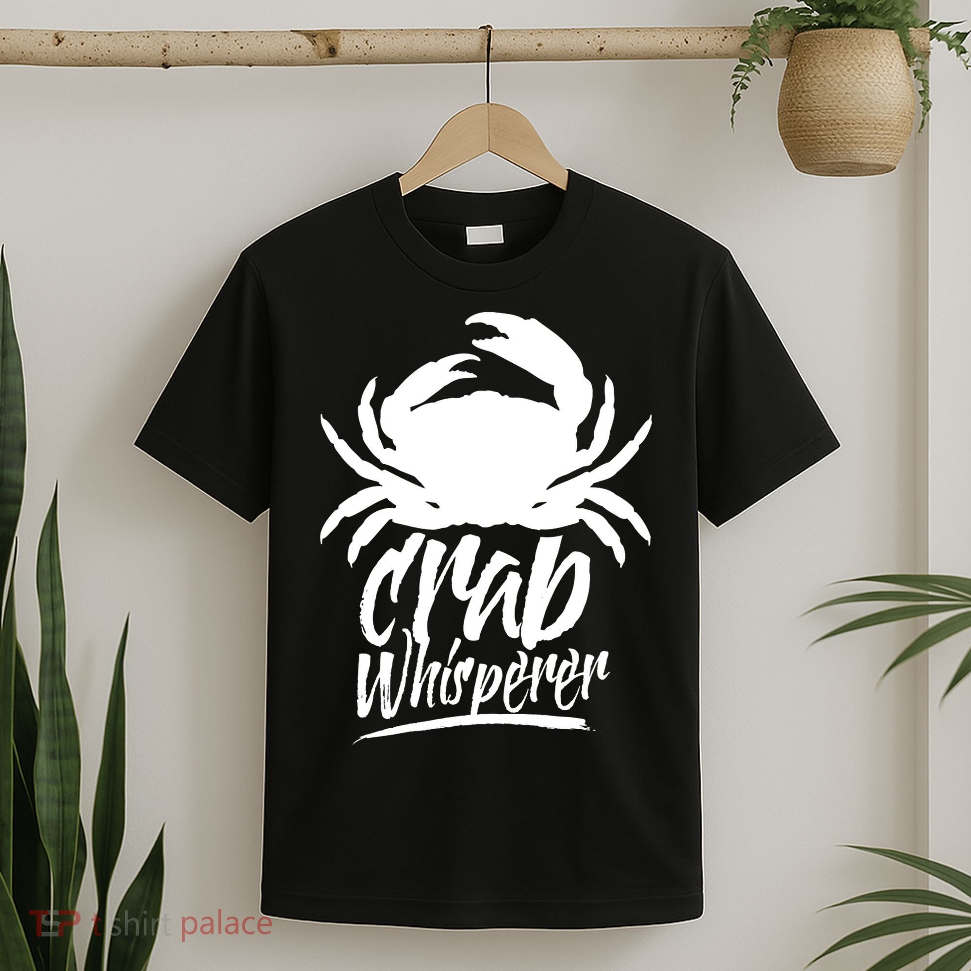 Crab Whisperer Crabs Crabber Crabbing Fishing T-Shirt