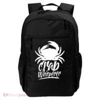 Crab Whisperer Crabs Crabber Crabbing Fishing Backpack thumb 0