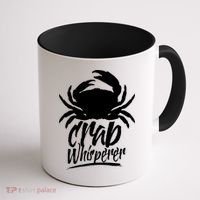 Crab Whisperer Crabs Crabber Crabbing Fishing Coffee Mug thumb 1