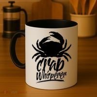 Crab Whisperer Crabs Crabber Crabbing Fishing Coffee Mug thumb 4