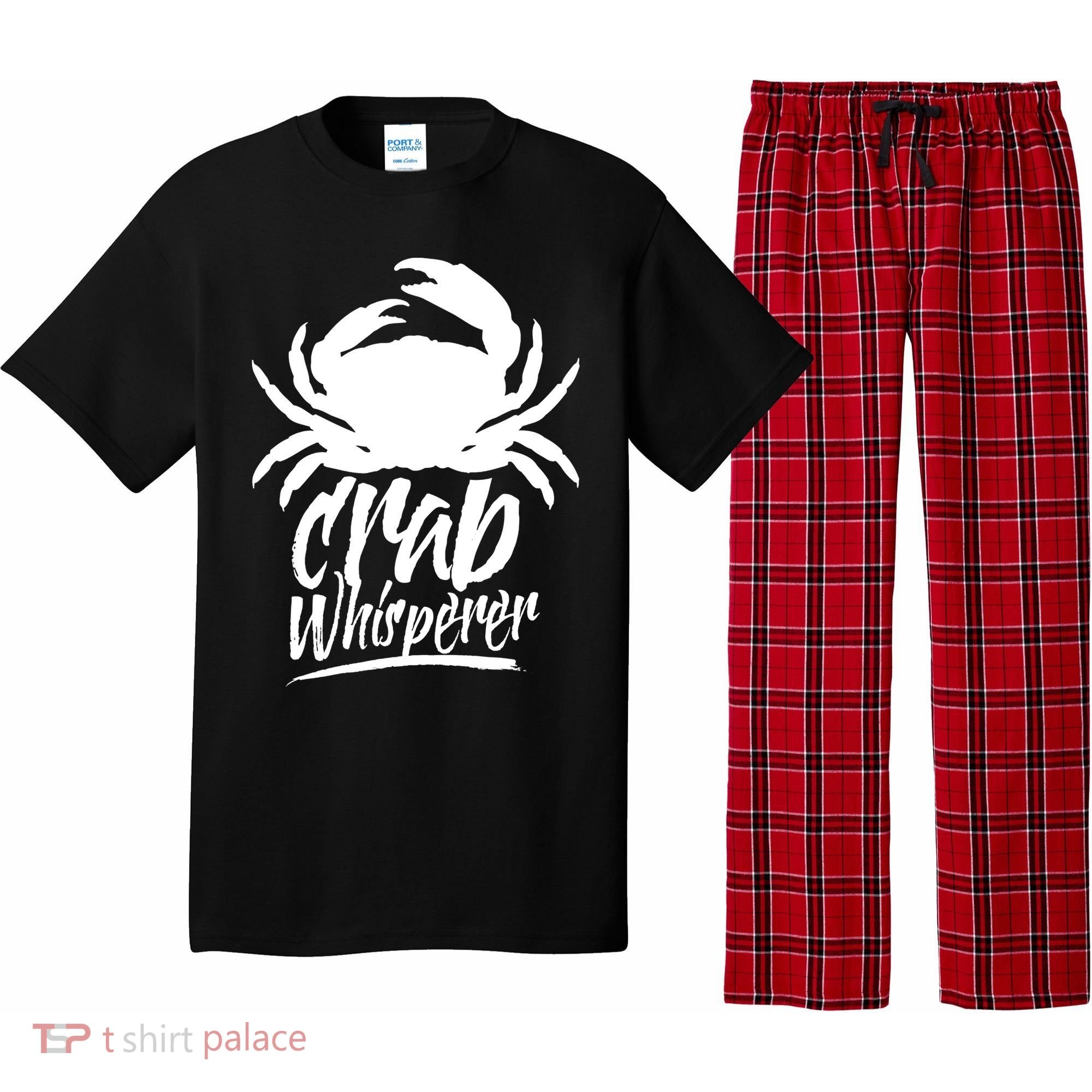 Crab Whisperer Crabs Crabber Crabbing Fishing Pajama Set