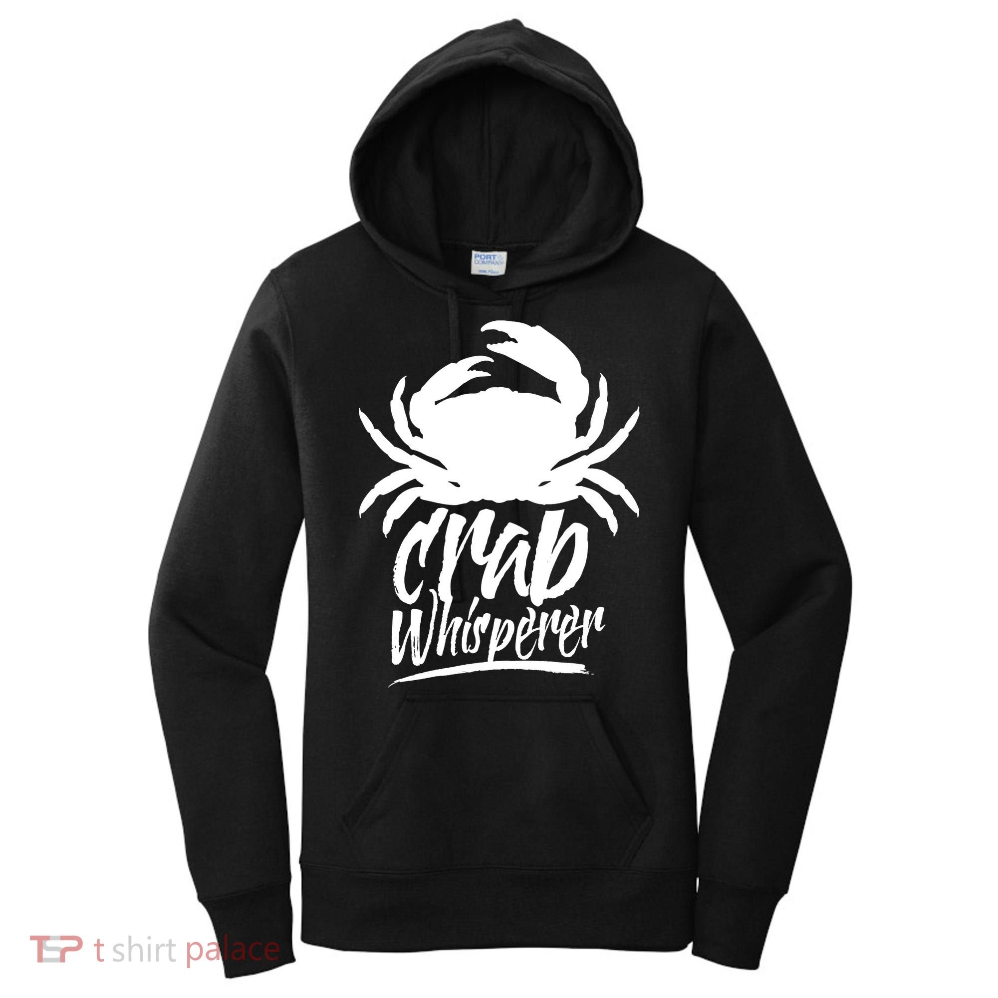 Crab Whisperer Crabs Crabber Crabbing Fishing Women's Hoodie