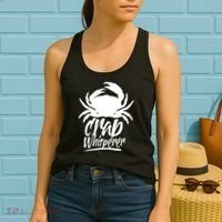 Crab Whisperer Crabs Crabber Crabbing Fishing Women's Tank Top thumb 2