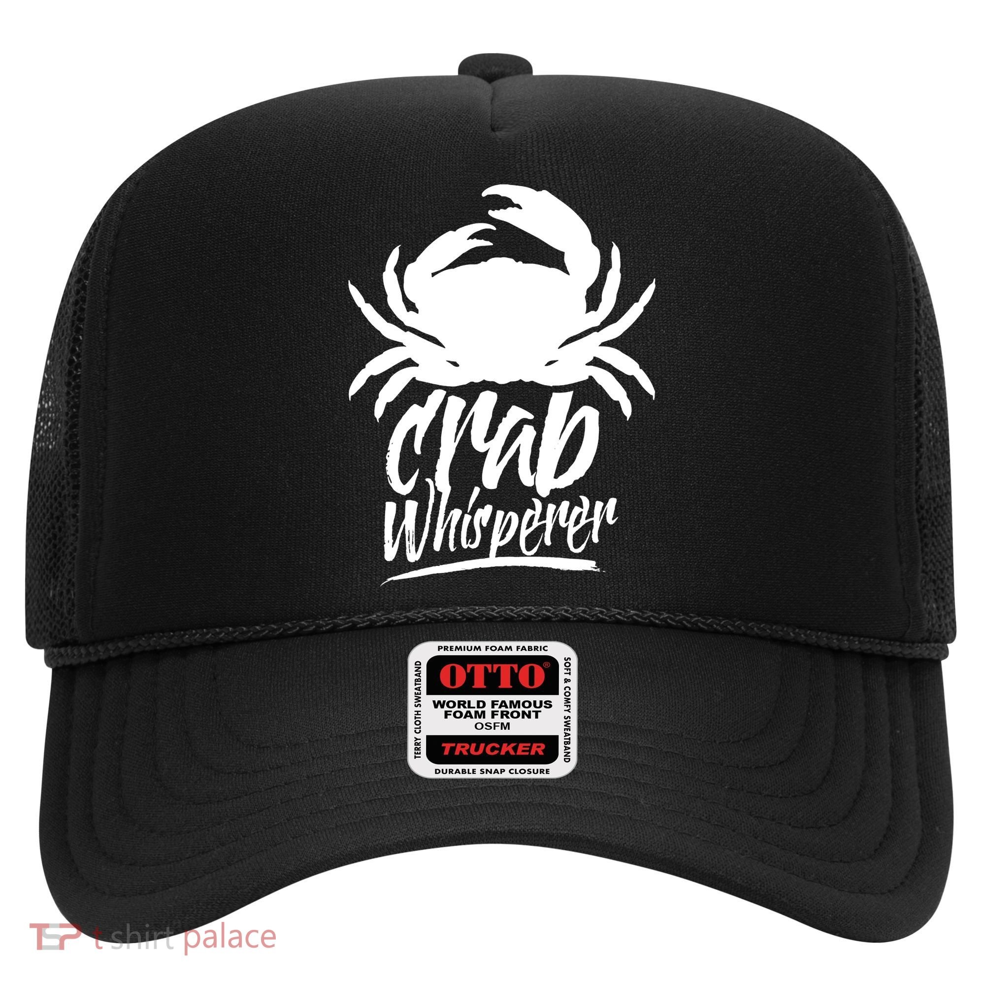 Crab Whisperer Crabs Crabber Crabbing Fishing Hat