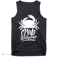 Crab Whisperer Crabs Crabber Crabbing Fishing Tank Top thumb 0