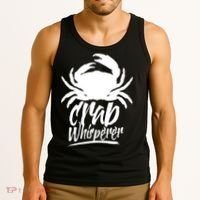 Crab Whisperer Crabs Crabber Crabbing Fishing Tank Top thumb 3