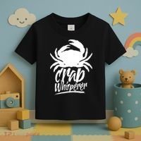 Crab Whisperer Crabs Crabber Crabbing Fishing Toddler T-Shirt thumb 3