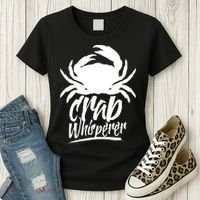Crab Whisperer Crabs Crabber Crabbing Fishing Women's T-Shirt thumb 3