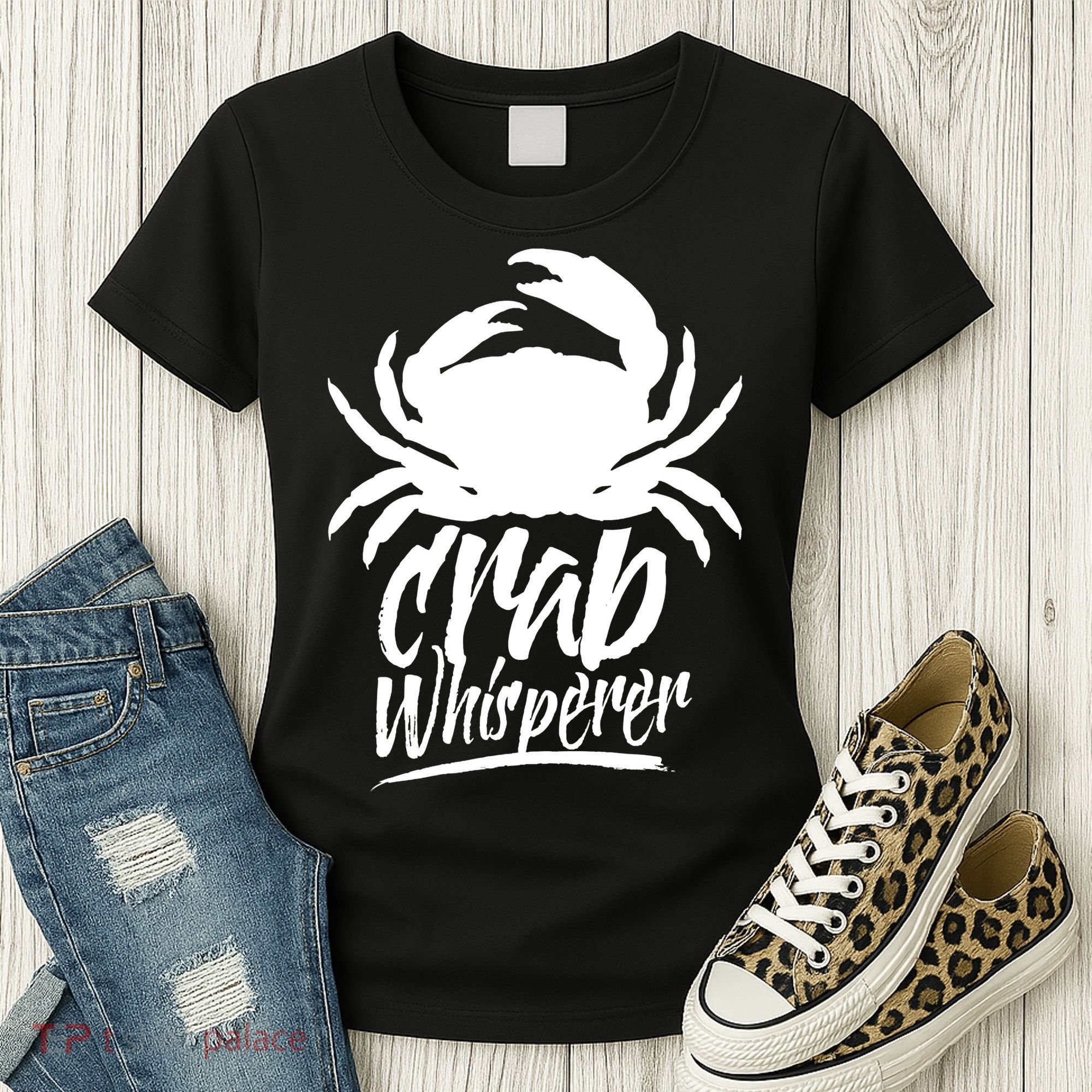 Crab Whisperer Crabs Crabber Crabbing Fishing Women's T-Shirt