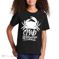 Crab Whisperer Crabs Crabber Crabbing Fishing Kids T-Shirt thumb 2