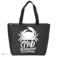Crab Whisperer Crabs Crabber Crabbing Fishing Tote Bag thumb 0