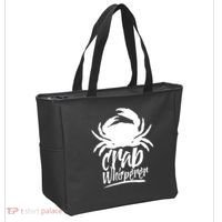 Crab Whisperer Crabs Crabber Crabbing Fishing Tote Bag thumb 2