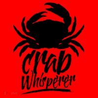 Crab Whisperer Crabs Crabber Crabbing Fishing Santa Hat thumb 1