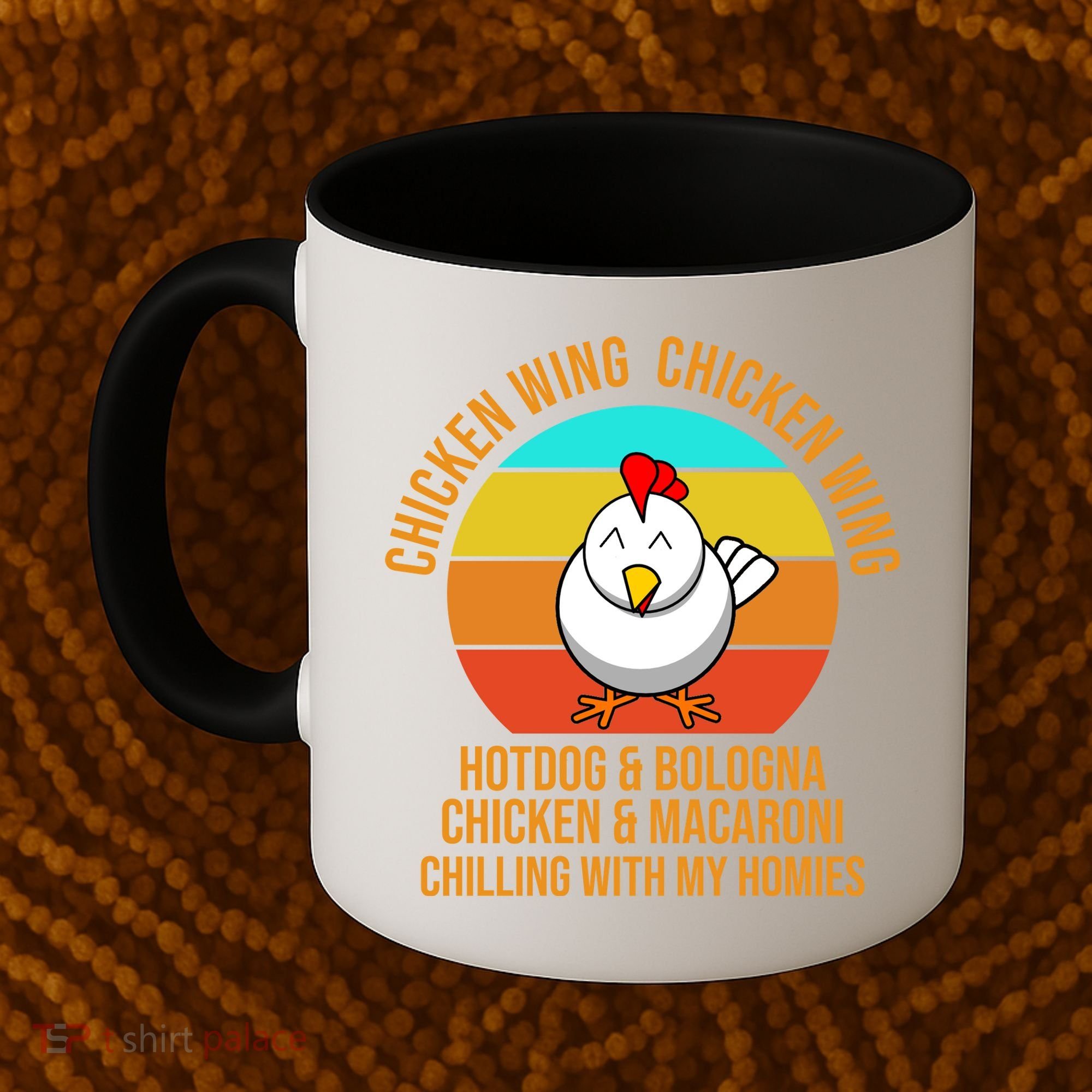 Chicken Wing Chicken Wing Hot Dog And Bologna Coffee Mug
