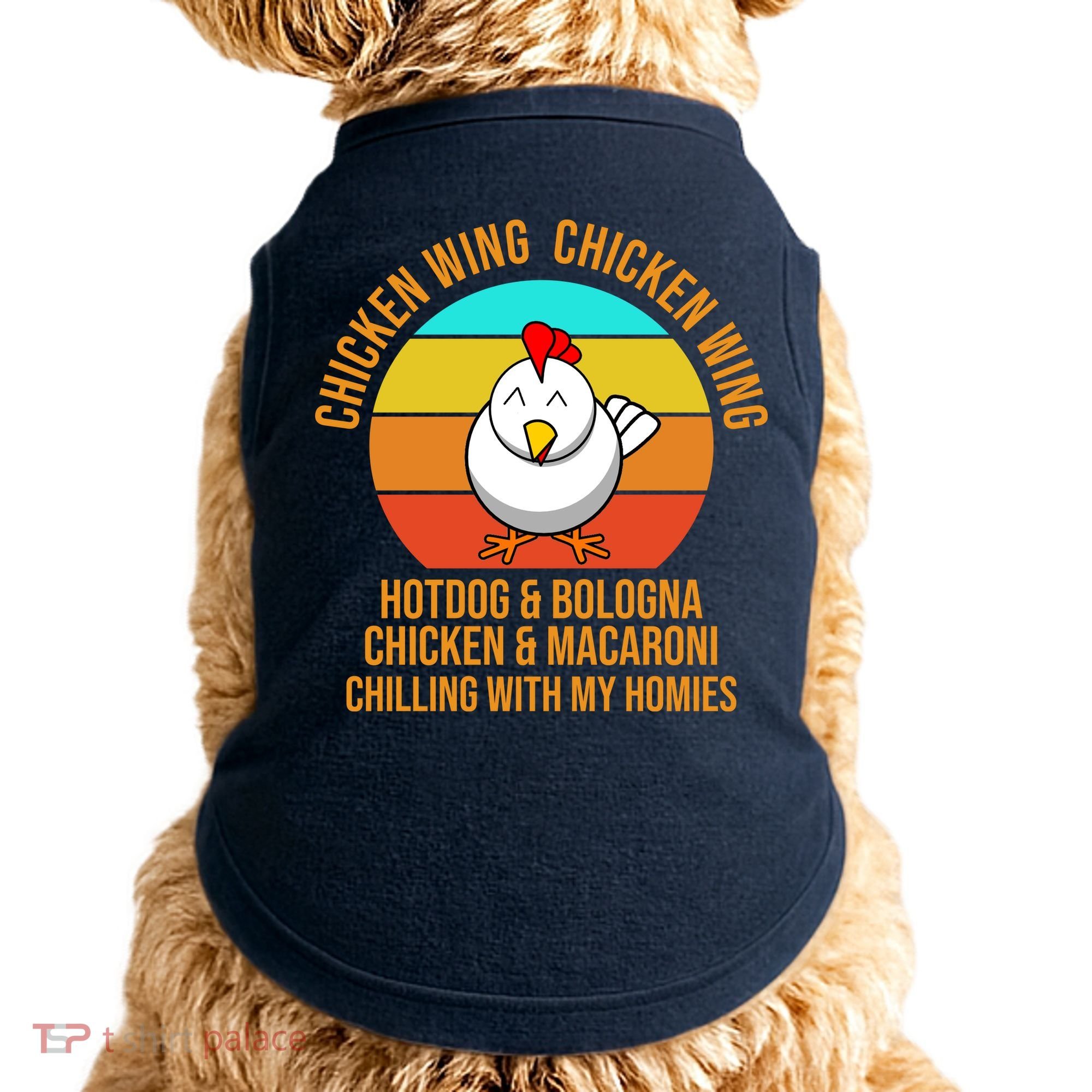 Chicken Wing Chicken Wing Hot Dog And Bologna Doggie Tank