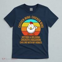 Chicken Wing Chicken Wing Hot Dog And Bologna T-Shirt thumb 5