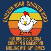 Chicken Wing Chicken Wing Hot Dog And Bologna Mousepad thumb 1
