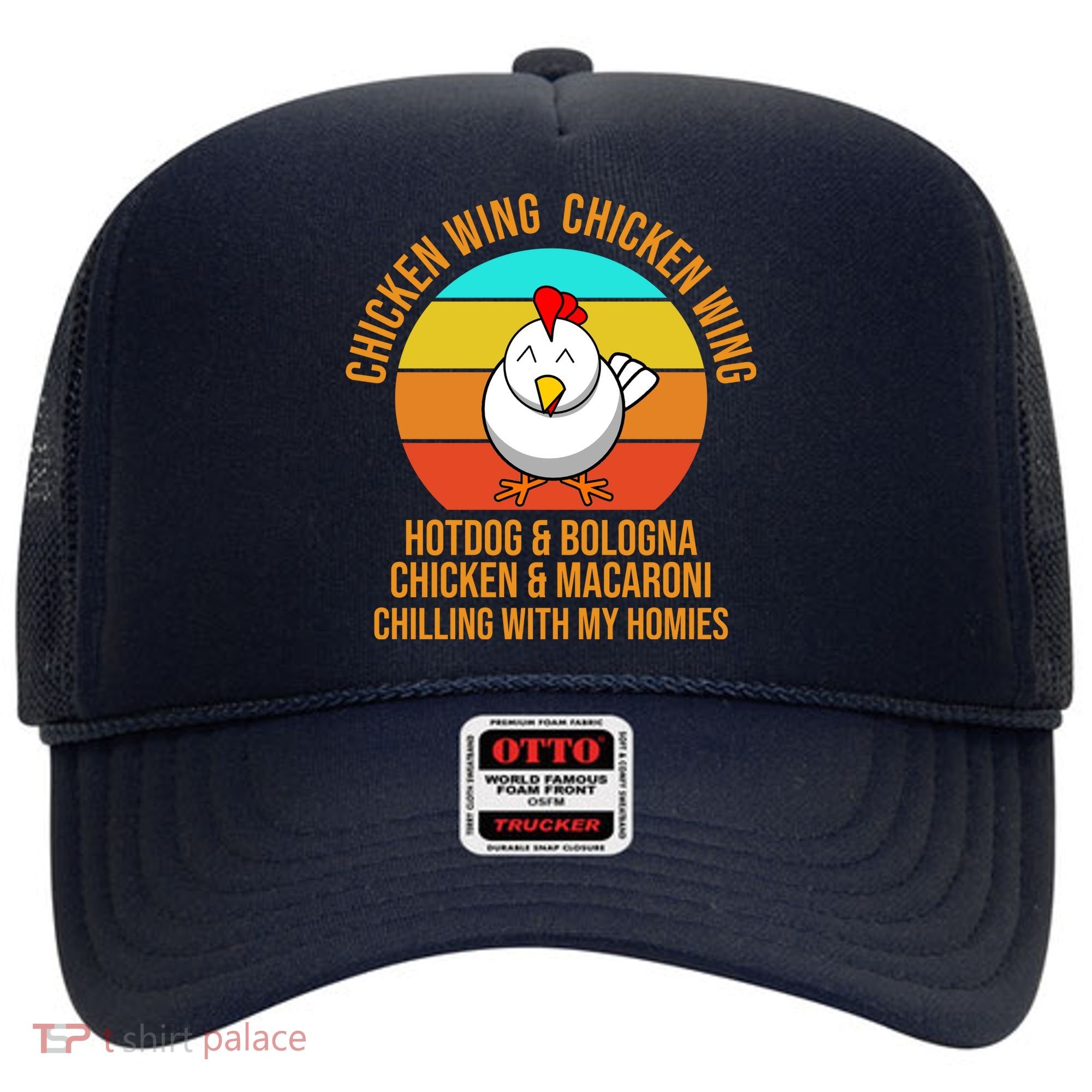 Chicken Wing Chicken Wing Hot Dog And Bologna Hat