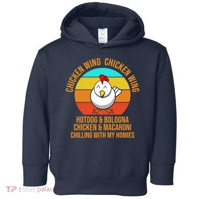 Chicken Wing Chicken Wing Hot Dog And Bologna Toddler Hoodie