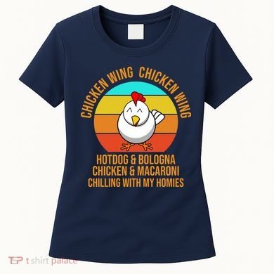 Chicken Wing Chicken Wing Hot Dog And Bologna Women's T-Shirt