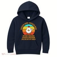 Chicken Wing Chicken Wing Hot Dog And Bologna Kids Hoodie thumb 0