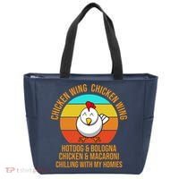 Chicken Wing Chicken Wing Hot Dog And Bologna Tote Bag thumb 0