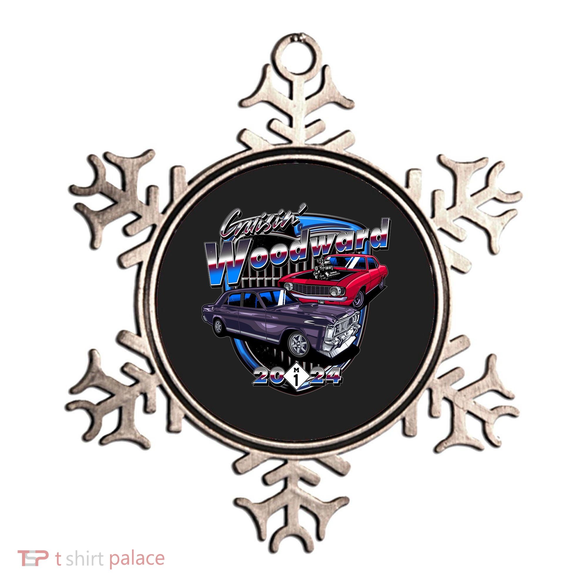Cruisin Woodward Classic Cars 2024 Ornament