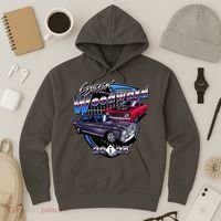 Cruisin Woodward Classic Cars 2024 Hoodie thumb 3