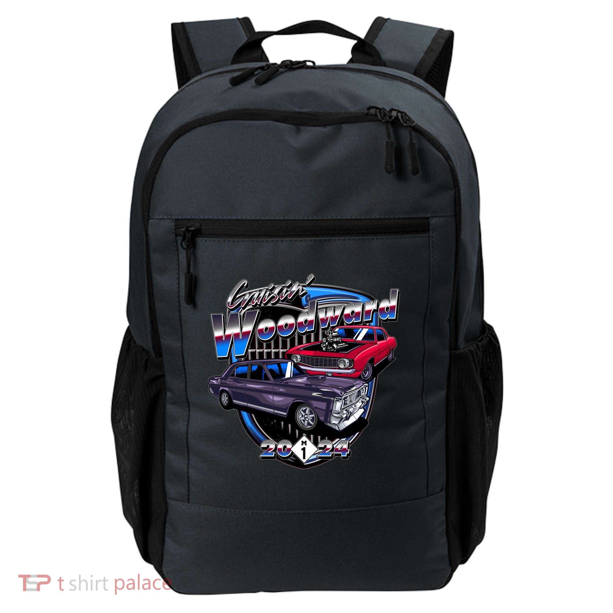 Cruisin Woodward Classic Cars 2024 Backpack