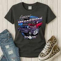 Cruisin Woodward Classic Cars 2024 Women's T-Shirt thumb 3